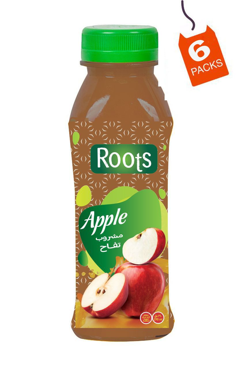 Roots Mango peach Juice 290 ML 6 packs